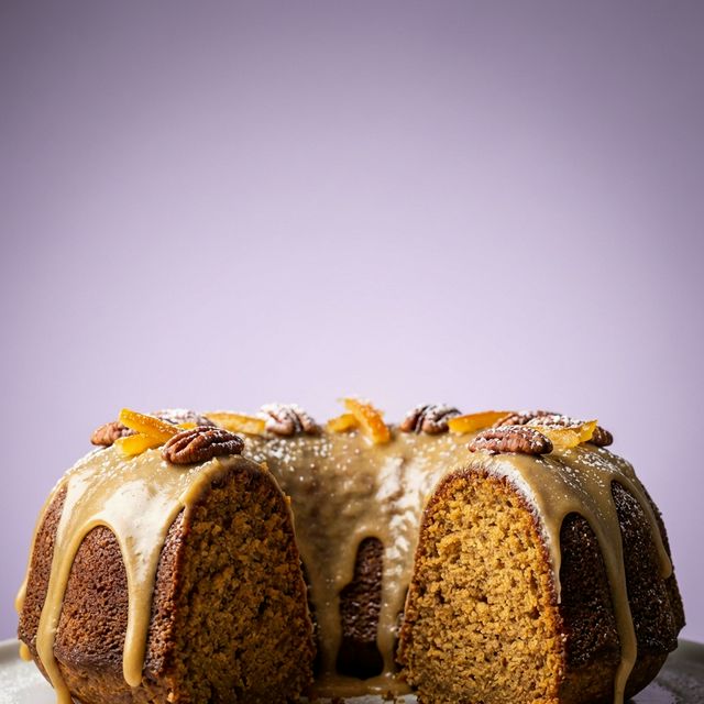 Hero detail of rum cake crumb