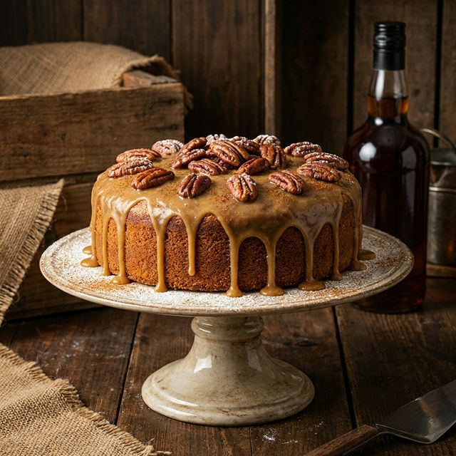 Pecan Rum Cakes